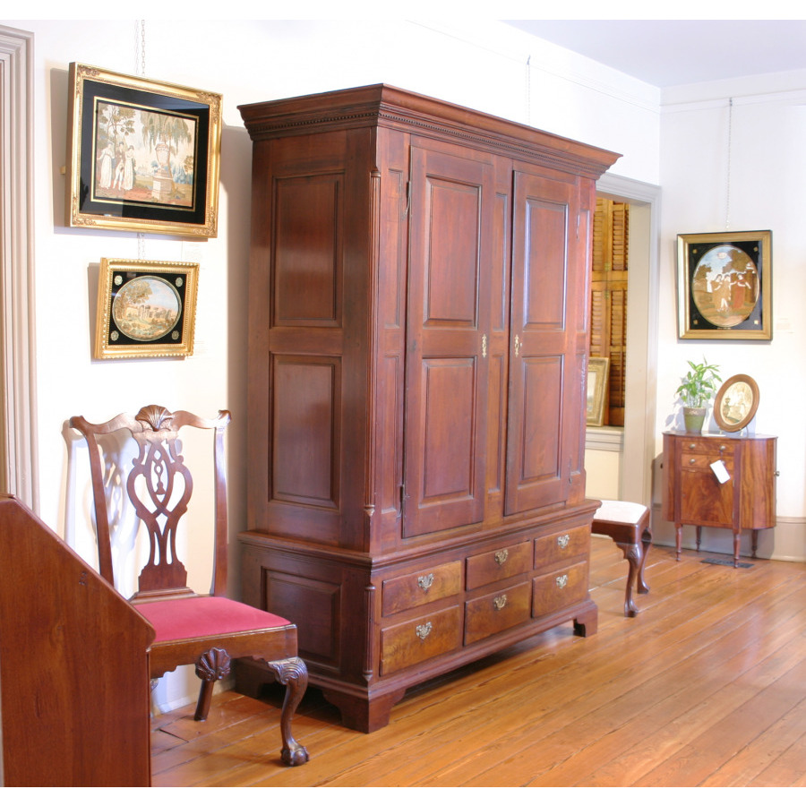 Antique Dealers Association of America - Walnut Pennsylvania Schrank